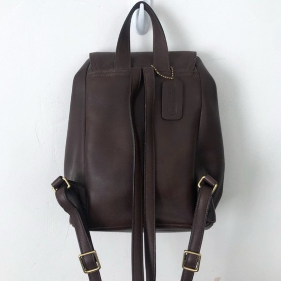 Coach Legacy Backpack Book Bag Leather - Picture 4 of 8